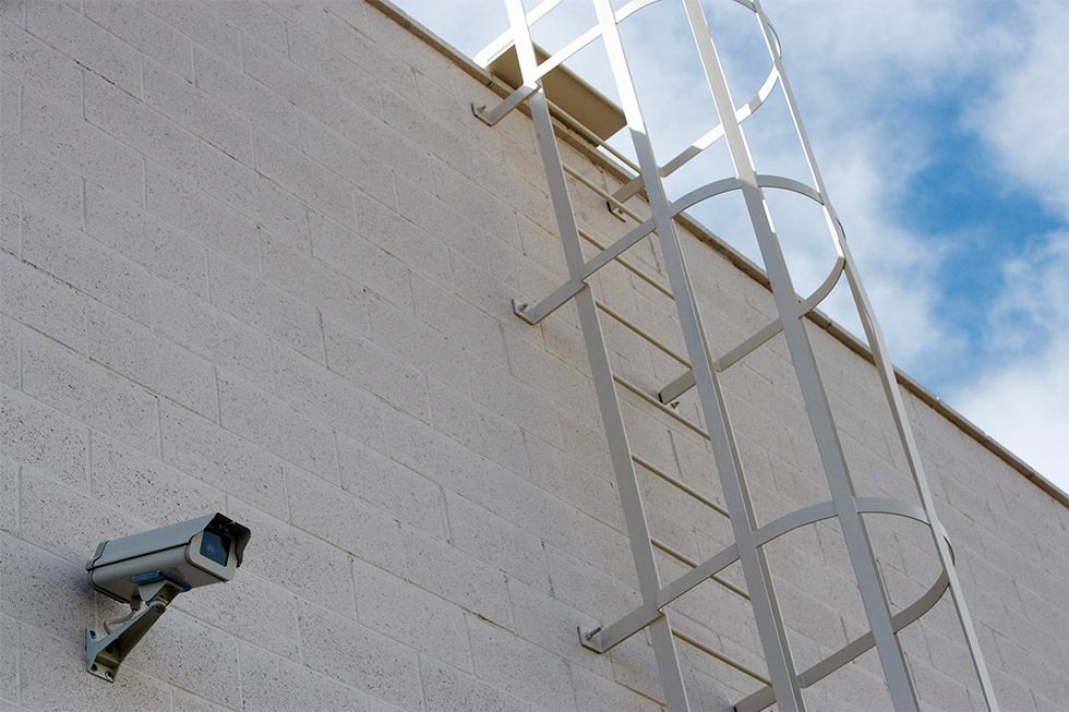 Network video recorder for a business security camera system
